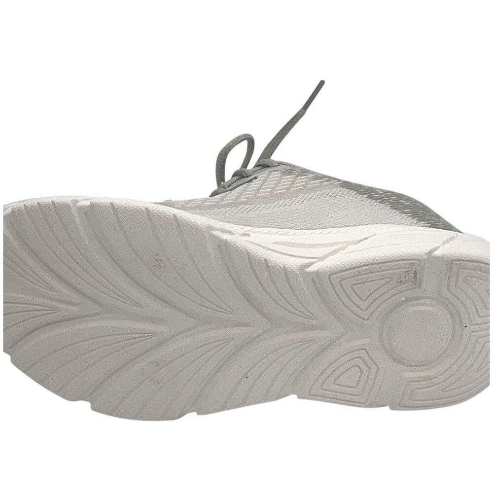 Women’s Athletic Running Walking Shoes Gray Blue Mesh Sneakers Size US 5 - Picture 6 of 7
